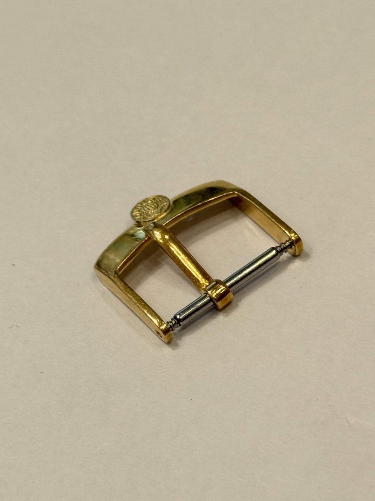 Longines Buckle 16mm Solid Gold 18k Swiss Made Rare Genuine !