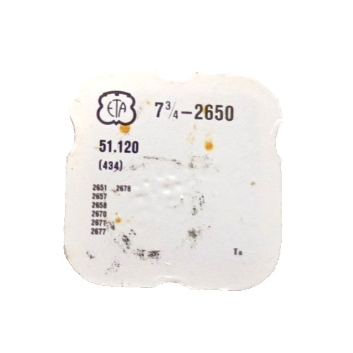 ETA 2650 CLICK & SPRING COMBINATION watch part # 434/118 *SEE INTERCHANGE