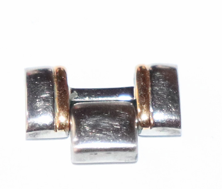 Movado Museum Two Tone Watch Band Link 81-E4-0823