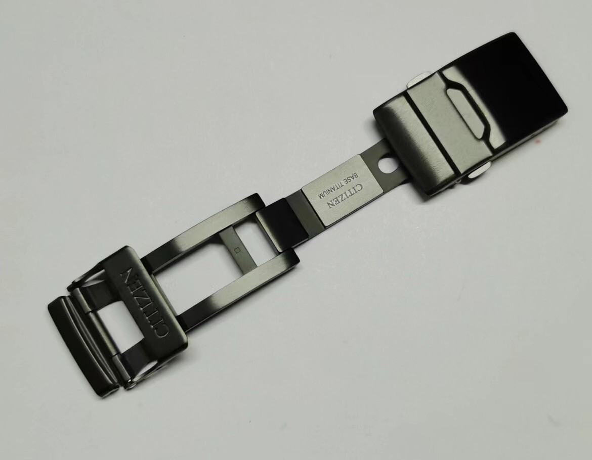 CITIZEN 20MM-20MM(internal diameter) black SOLID CLASP