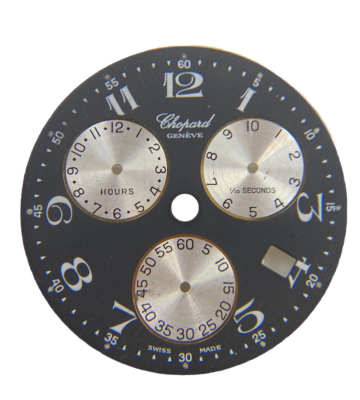 Genuine Chopard Geneve Mille Miglia Chronograph ETA 251.262 Black 30.5mm Dial