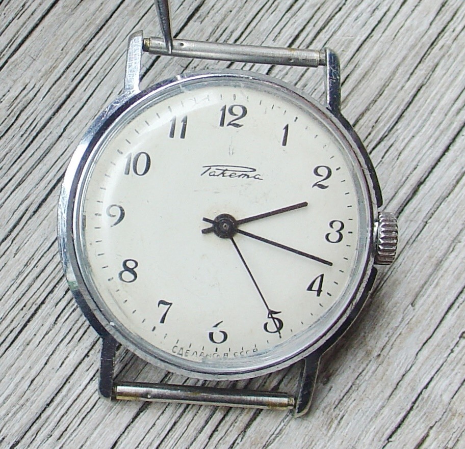 SOVIET RAKETA ATOM WATCH FIRST CLASS “2609A.1” MOV. 21jewels Screwback Servised
