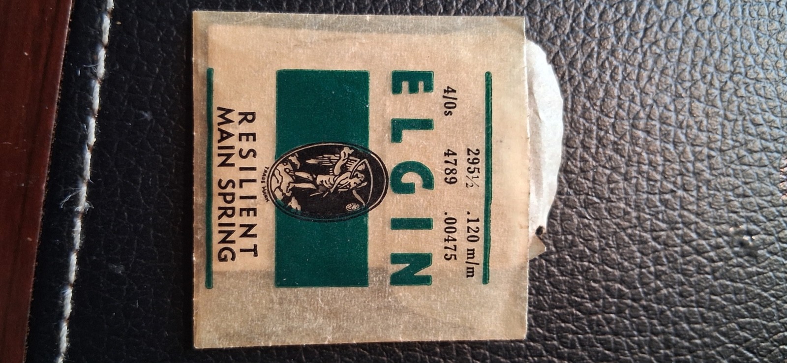 Elgin Resilient Mainspring No. 4789 295 1/2