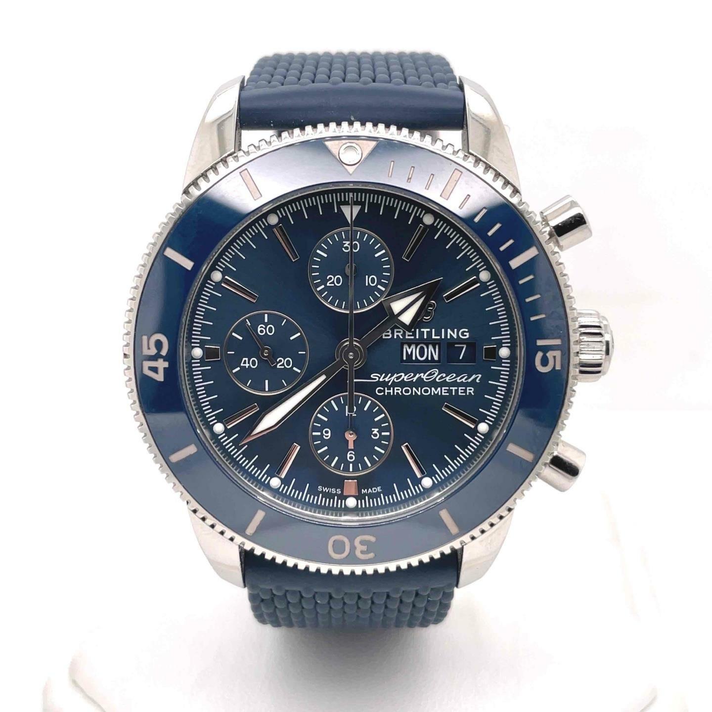 Breitling Superocean Heritage II Chronograph Automatic Blue Dial Men’s A13313