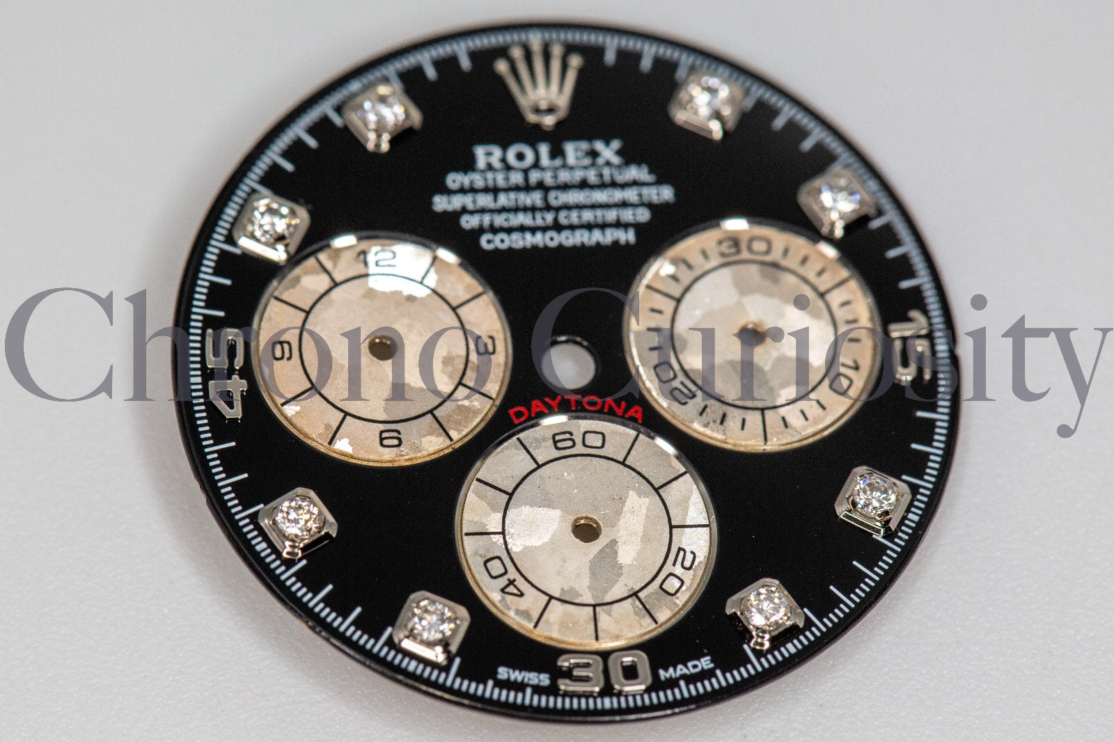 Daytona Rainbow Dial – Diamond Markers, Black w/ White Gold Subs 116500 116505