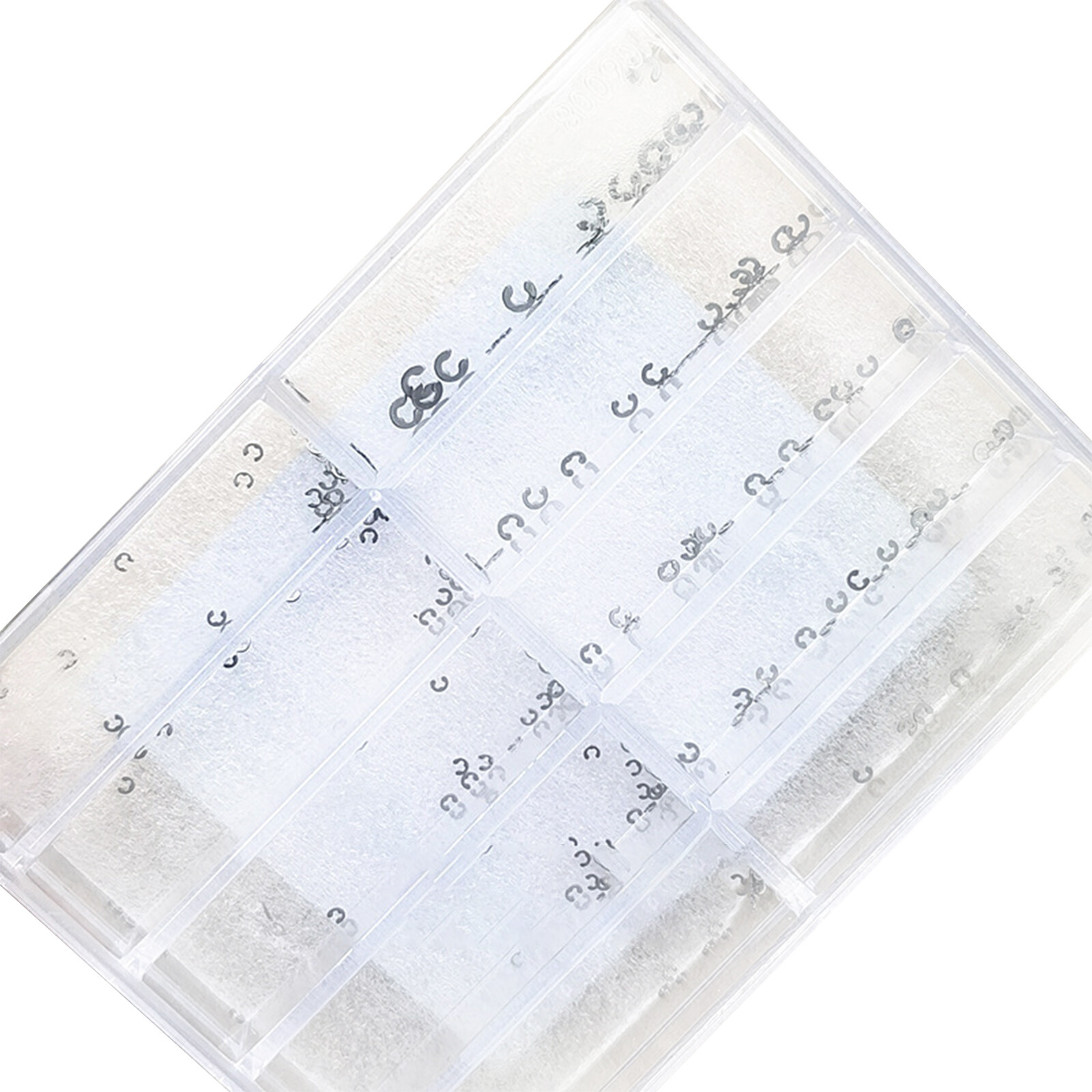 Assorted 10 Sizes Chronograph Watch Pusher Button Clip Circlip Snap Ring 150x