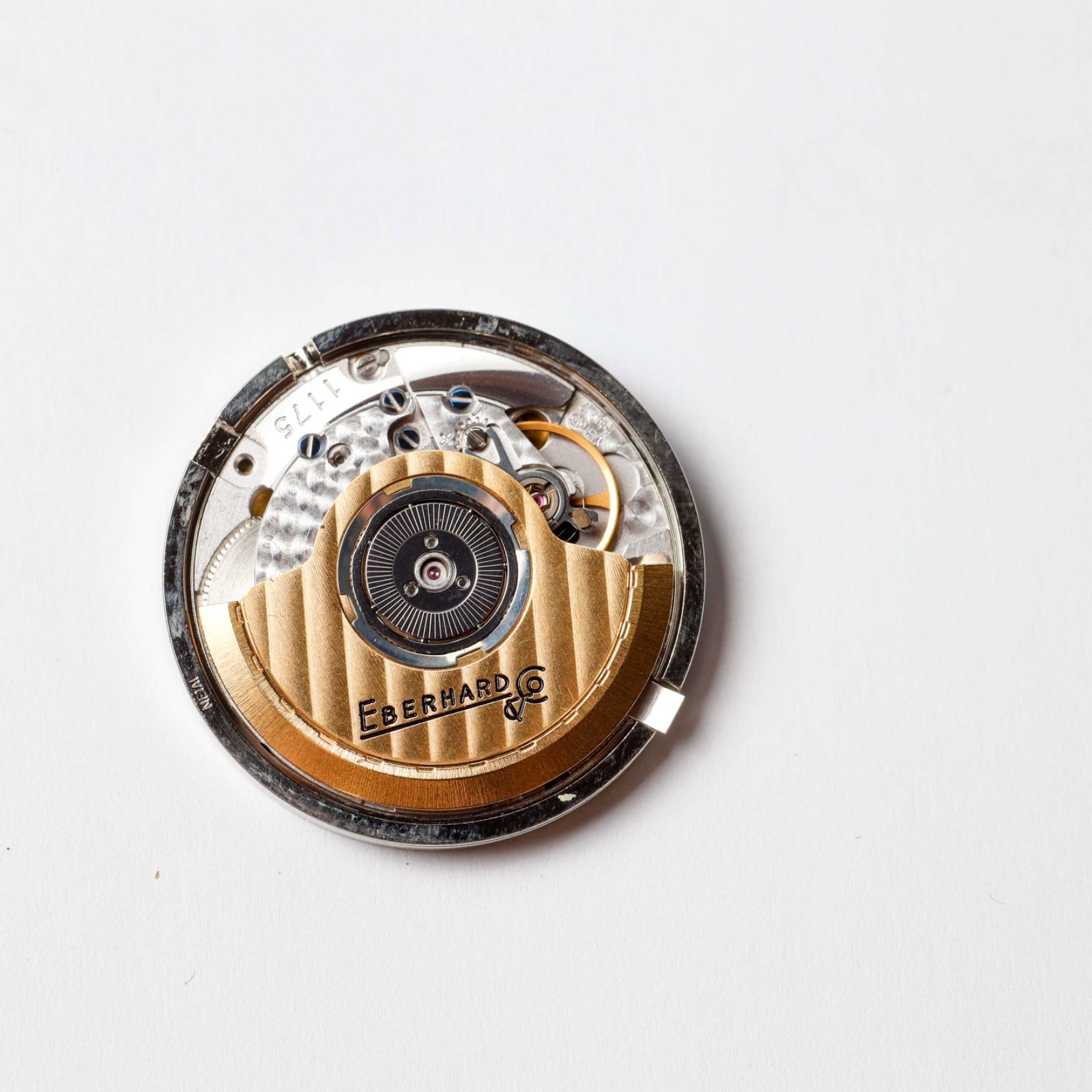ETA 2892.2 EBERHARD AQUADATE MOVEMENT with dial and hands