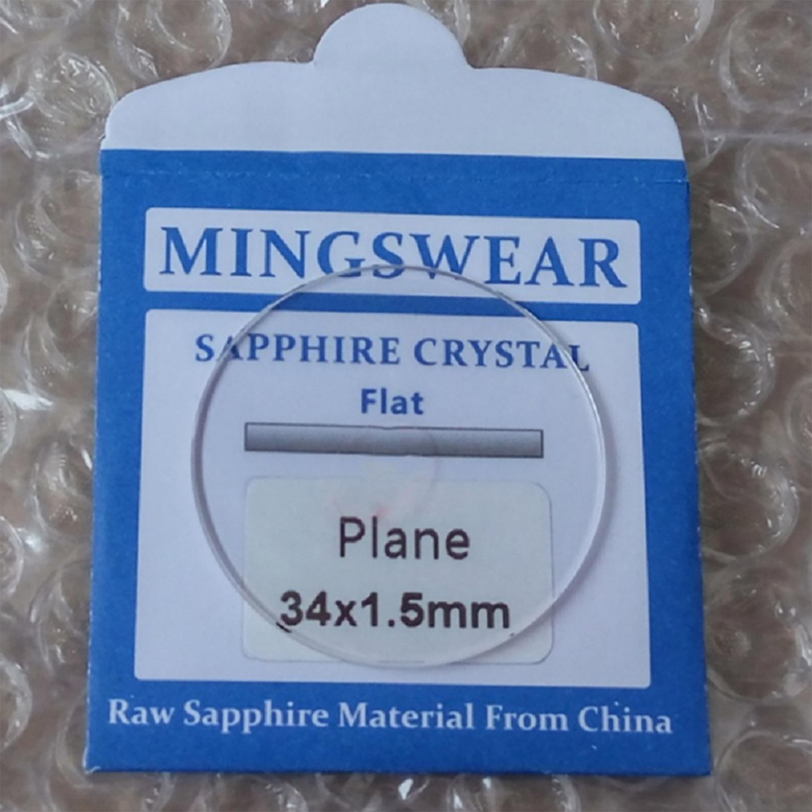 28/28.5/29/30/31/32.5/33/33.5/34/34.5/35/35.5/36/36.5mm Sapphire Watch Glass-