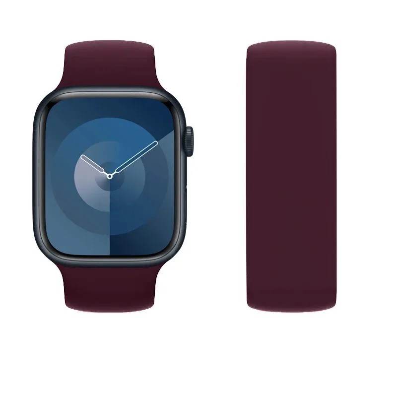 Solo Loop for apple watch band 44mm 40mm 45mm 41mm 49mm 46mm 42mm bracelet.