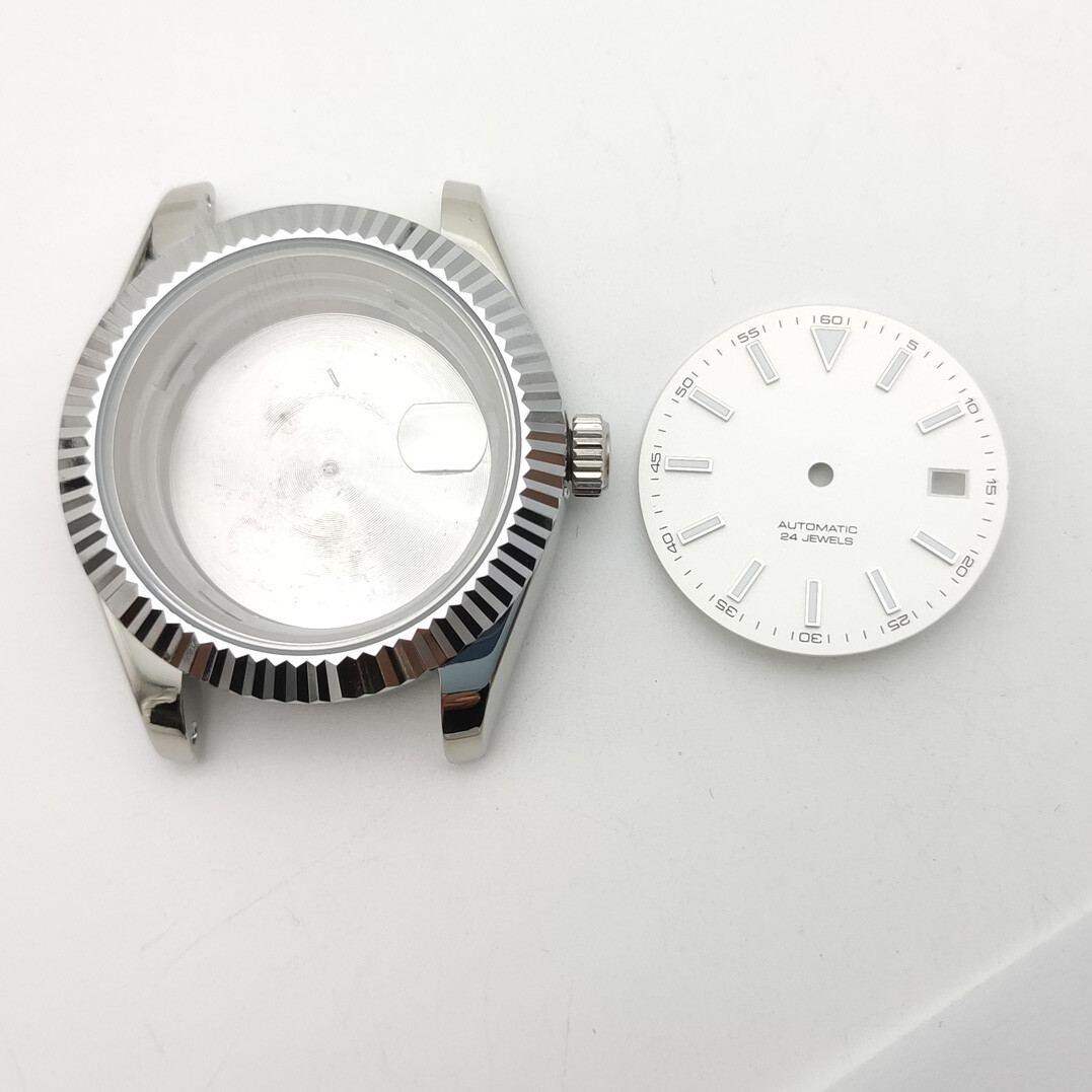 41mm NH35 Case + Dial 31mm + Hands for NH35 Movement Watch Accessories