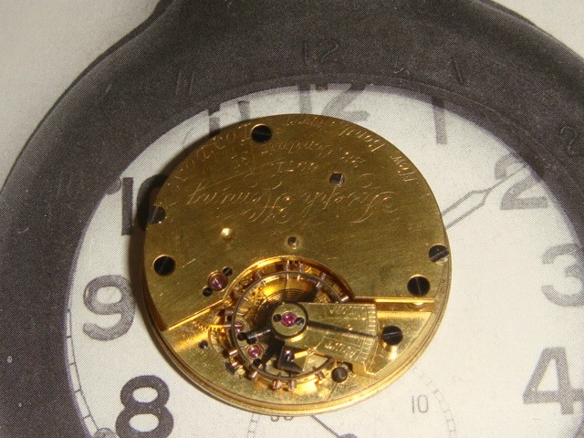 Payne & Co & Joseph Heming movement dial & hands donor spares project London W1