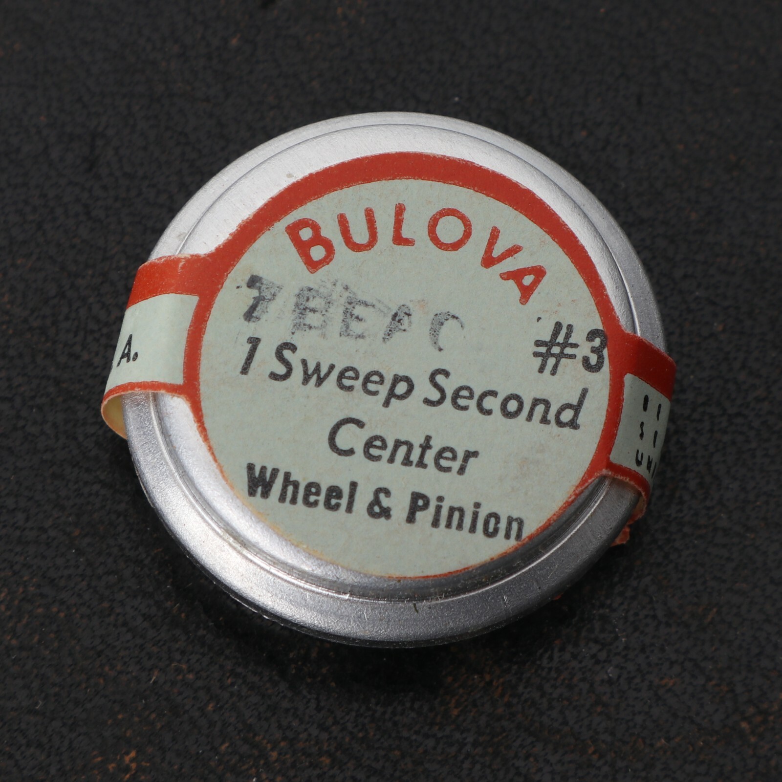 NOS Bulova 7BEAC Sweep Second Center Wheel & Pinion Part #3 Watchmakers (C16D8)