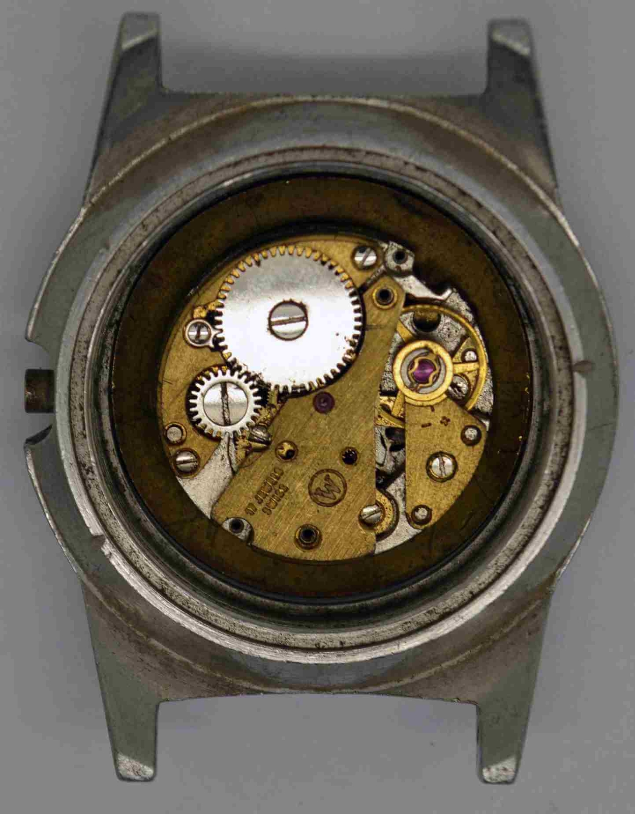 VTG WEST END SOWAN PRIMA Steel Wristwatch. Ref: S3721. Cal: 371. For Repairs