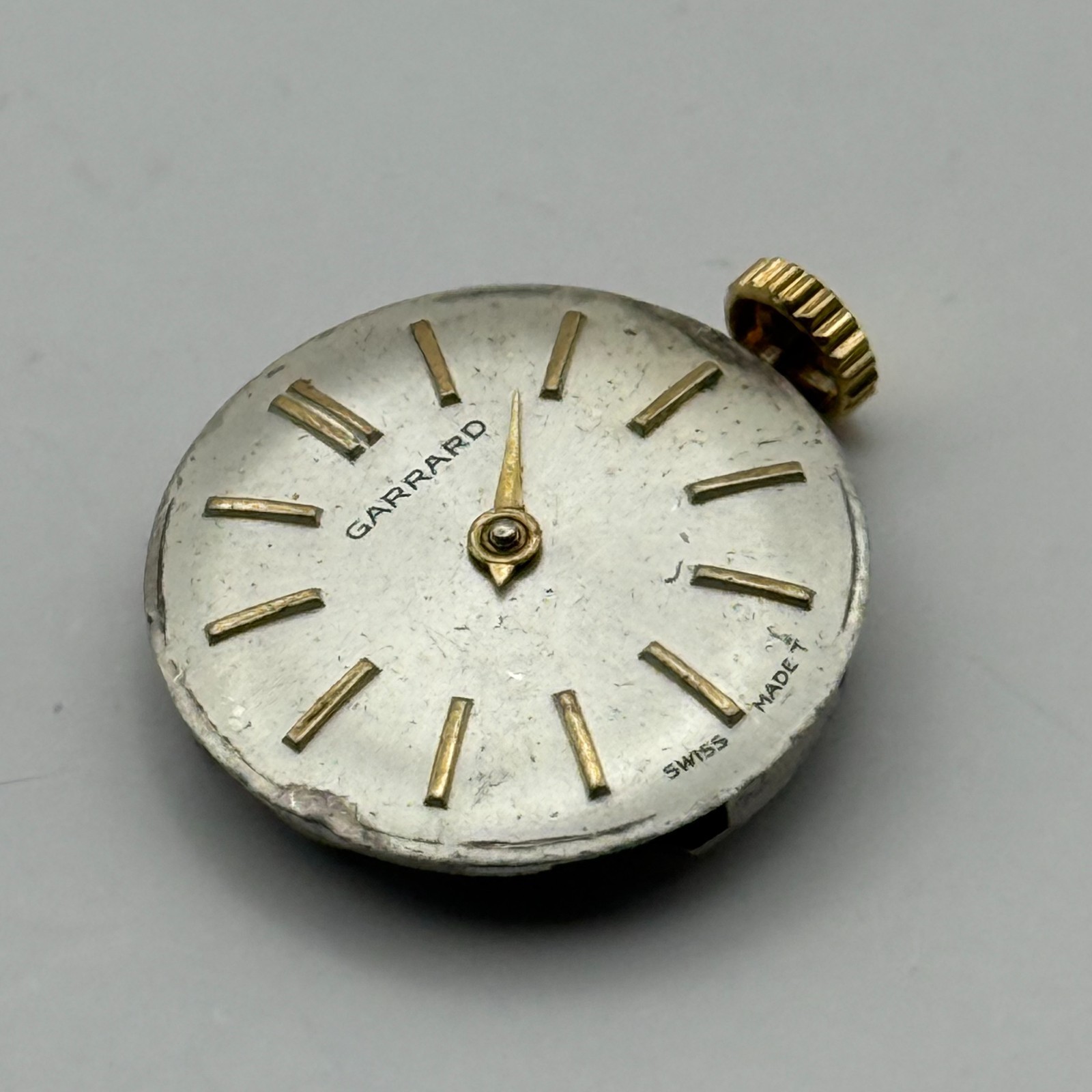 Felsa 4122 Watch Movement Garrard 17Jewels Swiss Manual Wind Parts Repair 17.5mm