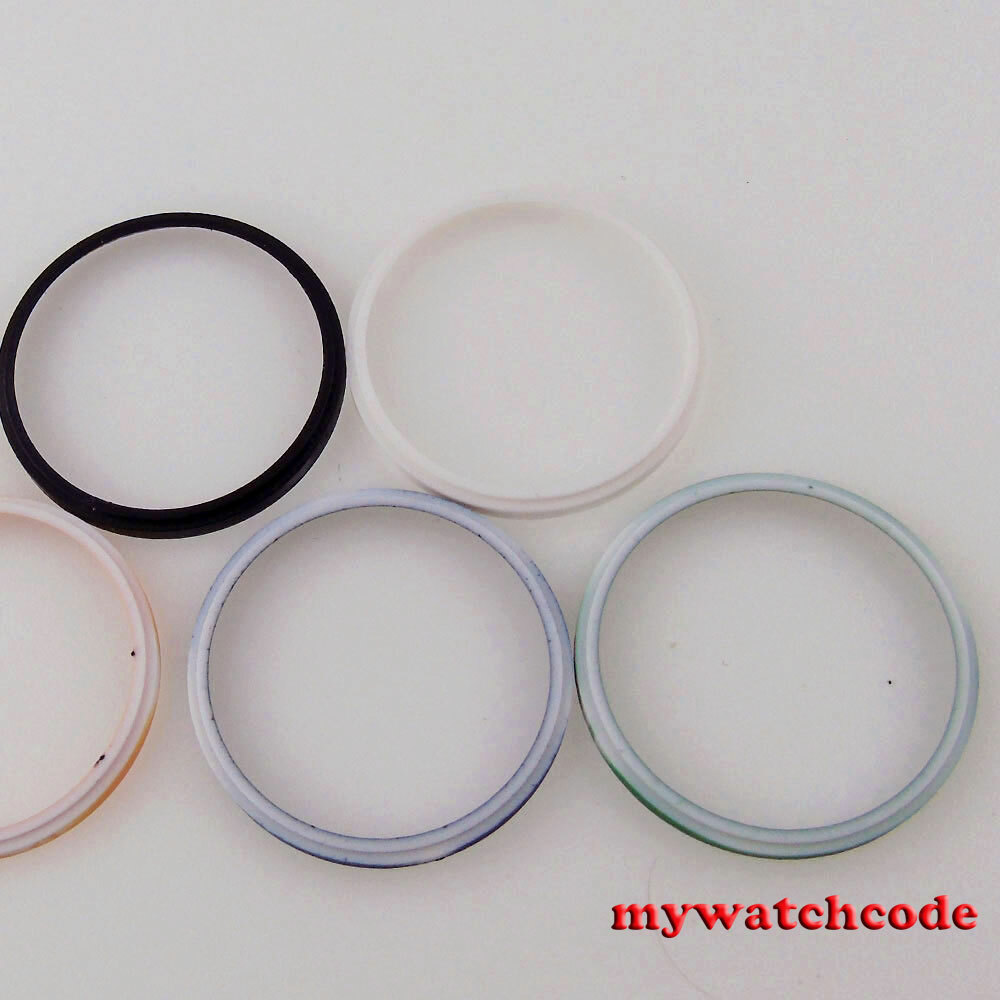 Black blue white green Chapter Ring for Japan SKX009 SKX007 7s26 SKX011 SKX171