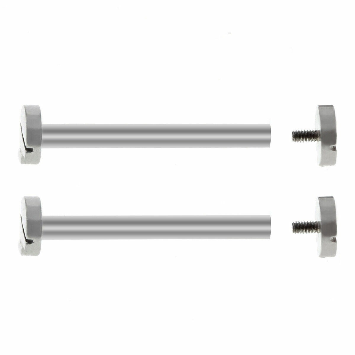 SCREW & TUBE PIN FOR 42MM CARTIER PASHA SEATIMER 2790 WATCH LUG FIT 22MM STEEL