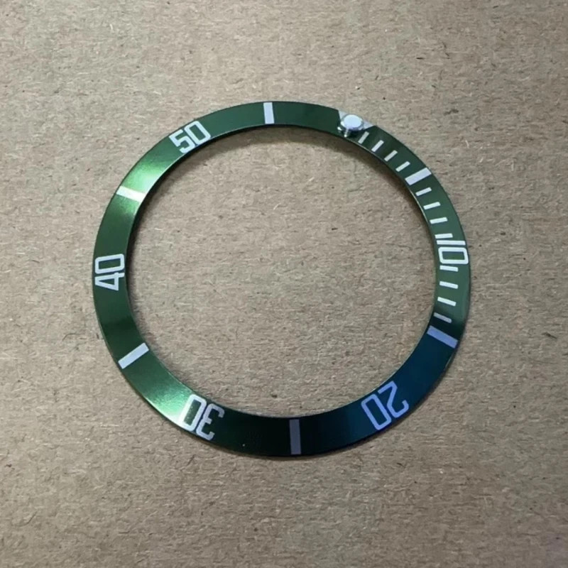 Custom Made Green Watch Bezel Insert Fits Rolex Submariner Date Kermit 16610LV