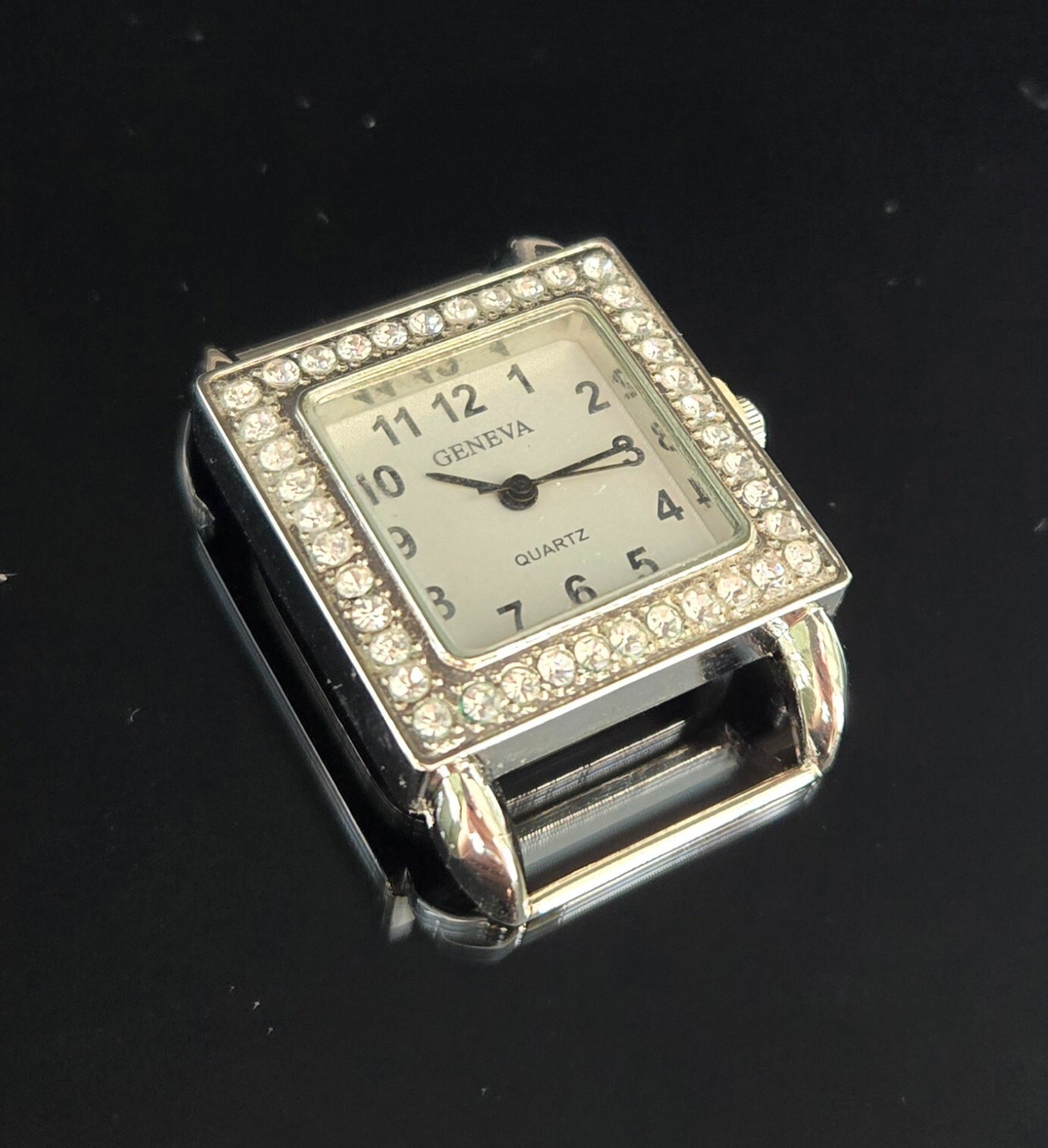 Watch Faces for Beading Ribbon Oval Rectangle Big Surface Battery 10 pcs