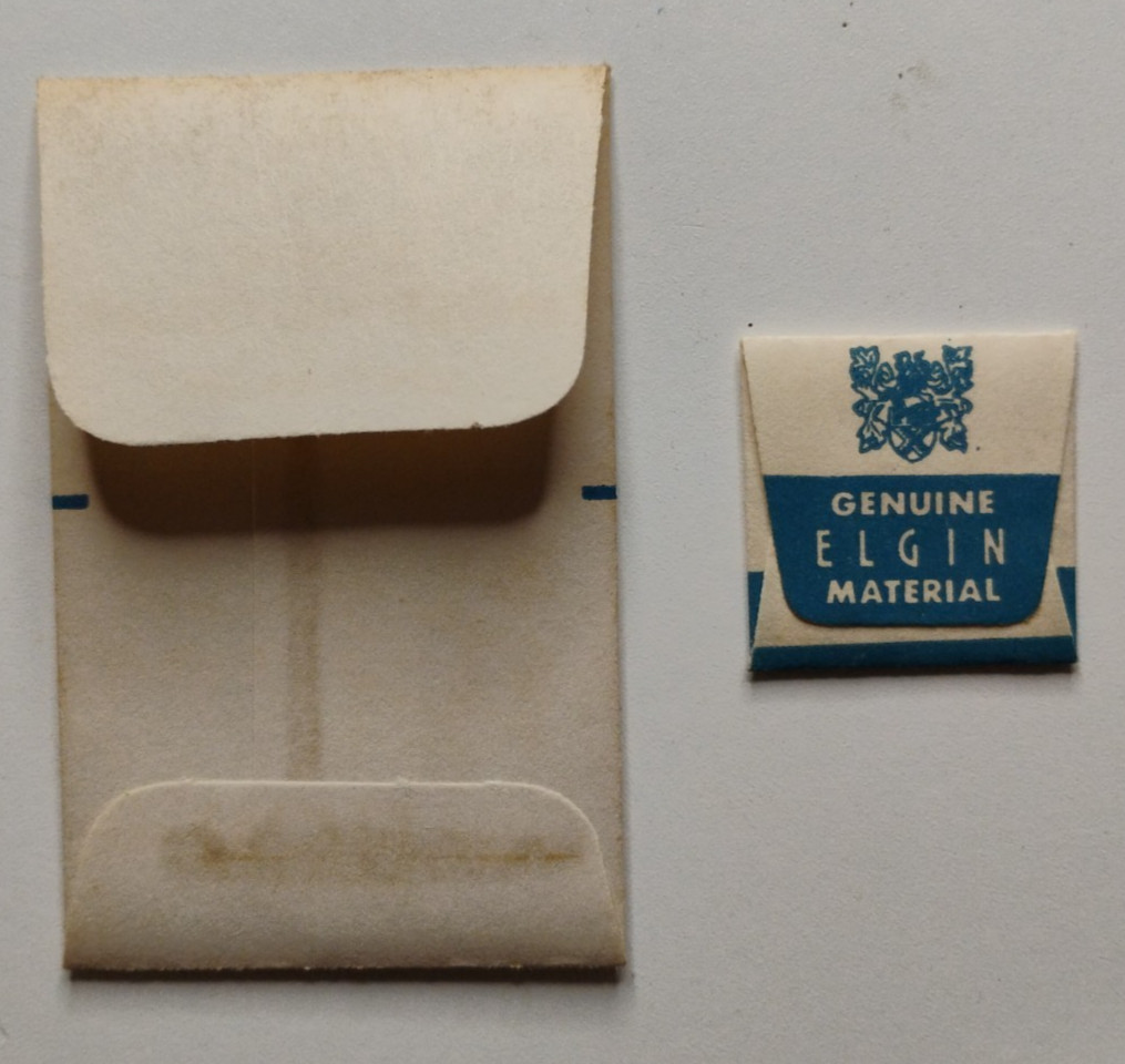 ELGIN 533 3-Screw, Endstone Clamp Lower Balance Genuine OEM Watch Parts