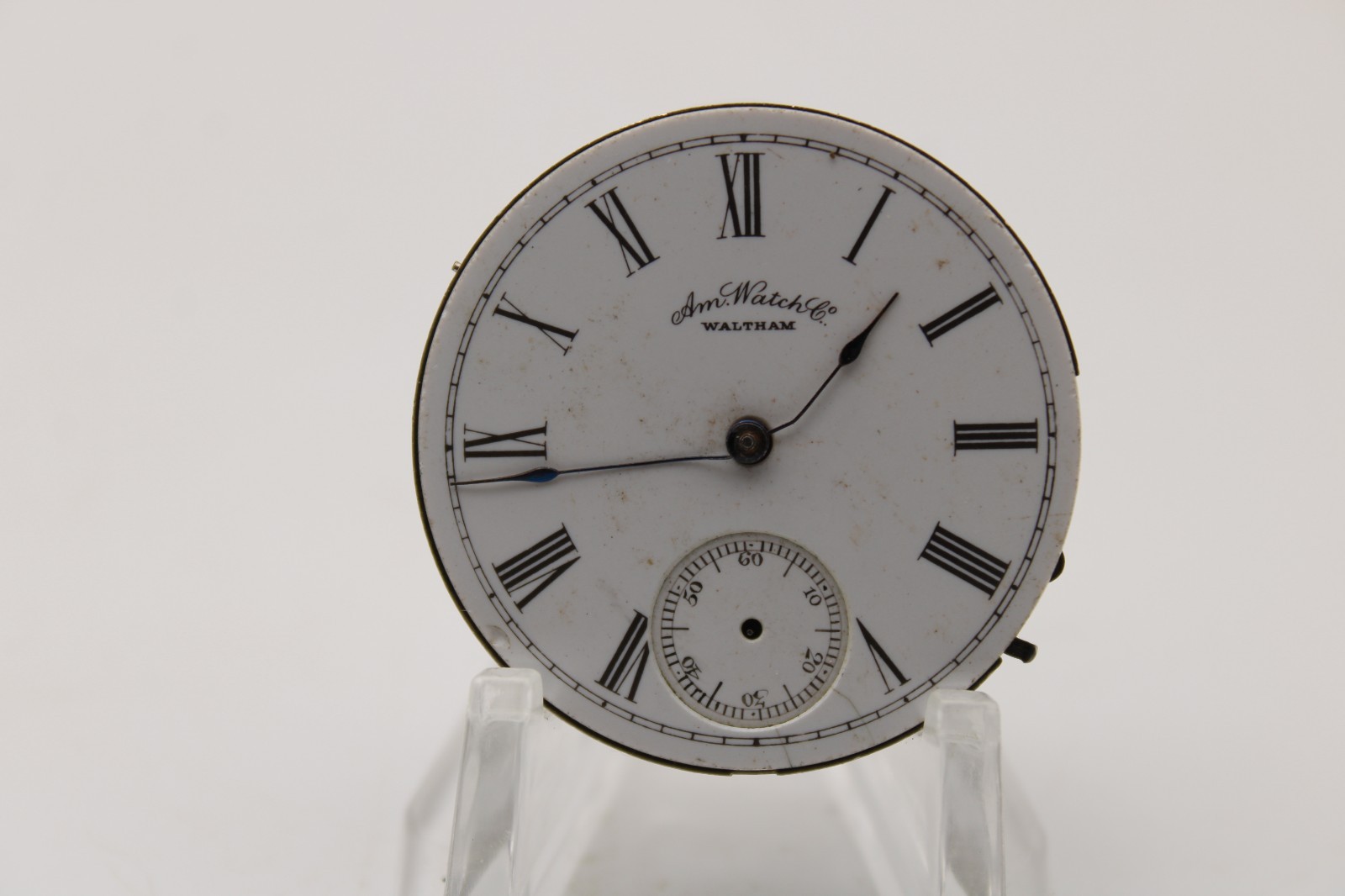 1886-1887 WALTHAM POCKET WATCH MOVEMENT 3070547 GRADE: A.W.W.CO. 6s 13j (RT2)