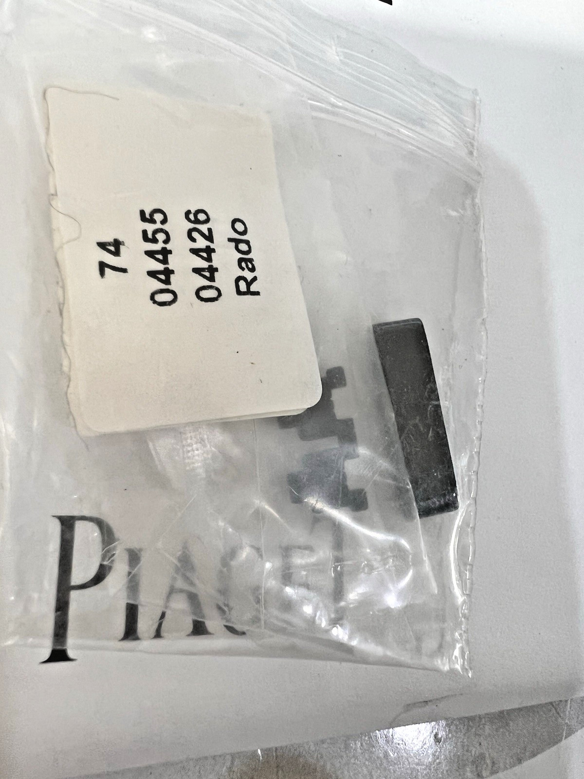 RADO WATCH LINK MEN’S SINTRA BLACK CERAMIC REF 04455 SEALED 20 MM NEW SWISS MADE