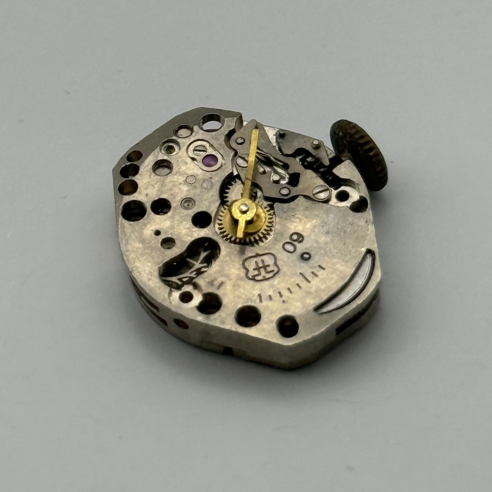FHF 60 Watch Movement Swiss Manual Wind Vintage Parts Repair 15.3mm
