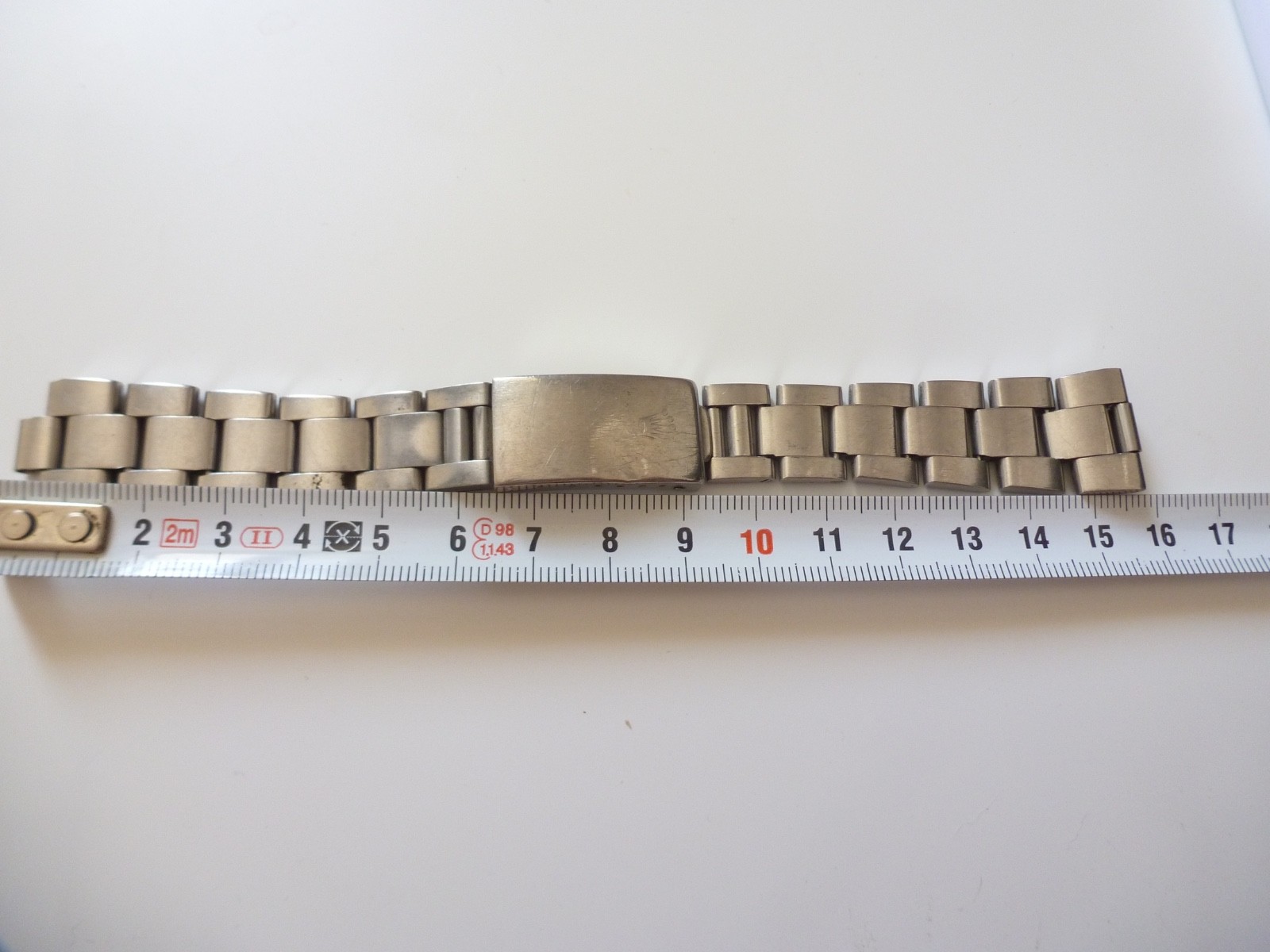 ORIGINAL Rolex Steel Bracelet 78350 19 VE length 15cmOyster without end links