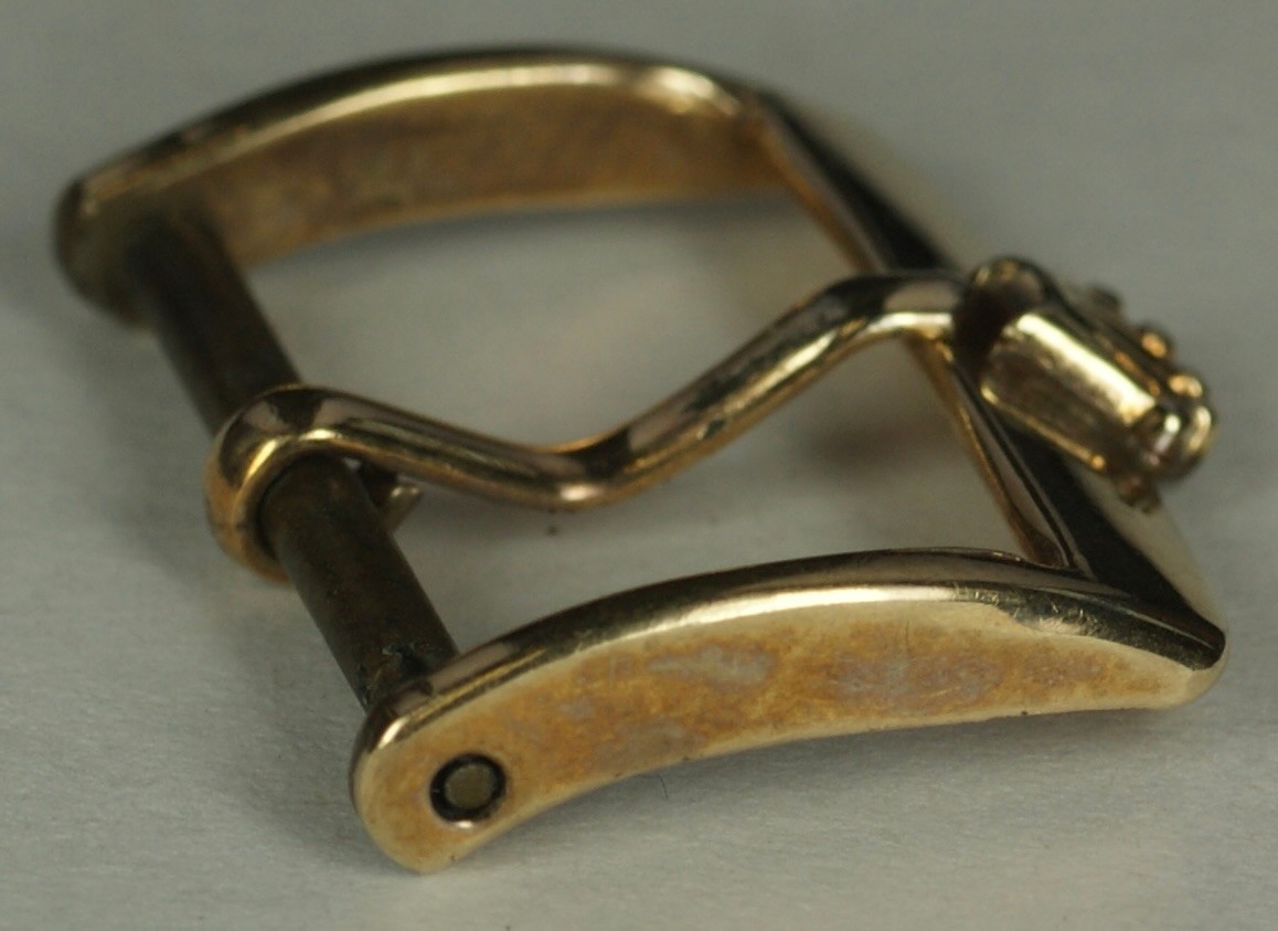 ROLEX ORIGINAL 1960’s Vintage 16/18mm Buckle Tang Gold Plated Strap End Part