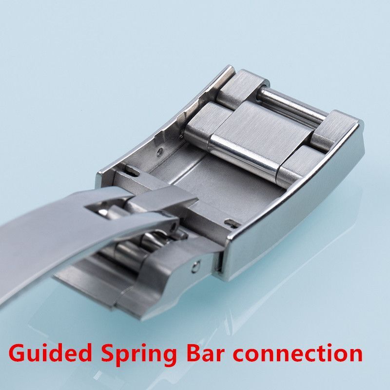 904L Stainless Steel Folding Slider Buckle Fits Rolex Submariner Daytona GMT