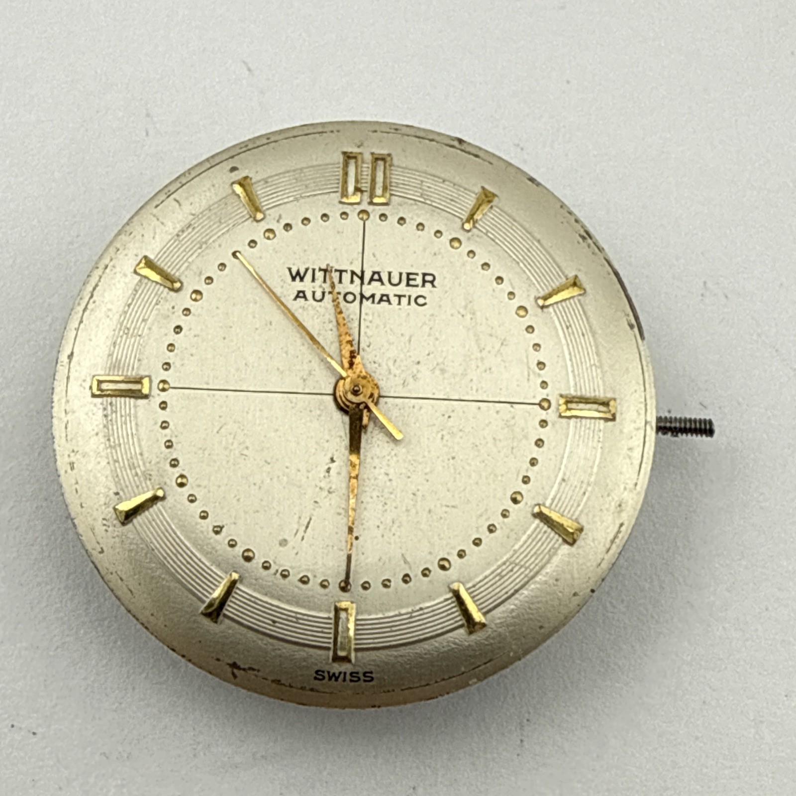WITTNAUER AUTOMATIC CAL. 1384N 11ARG SWISS WRIST WATCH – GOOD BALANCE WHEEL