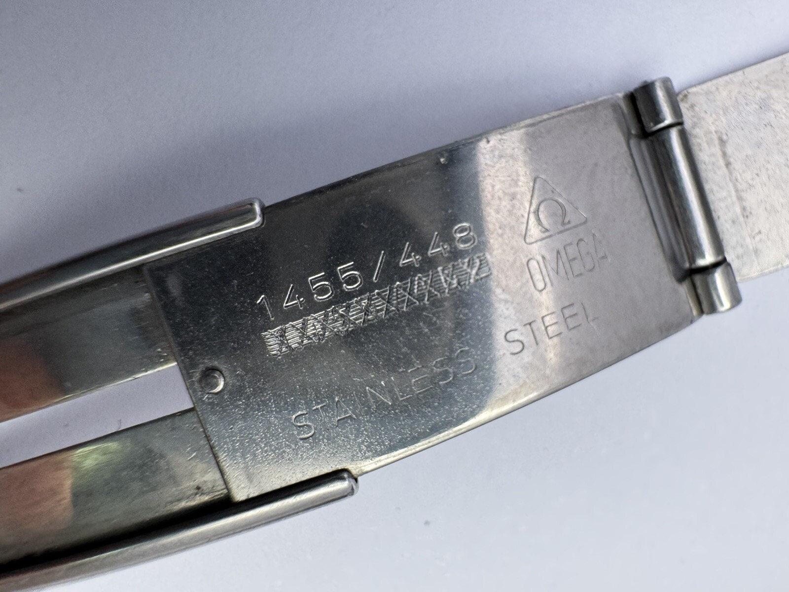 Omega Deployment Deployant Clasp Buckle Bracelet 1455/448 Seamaster Polaris
