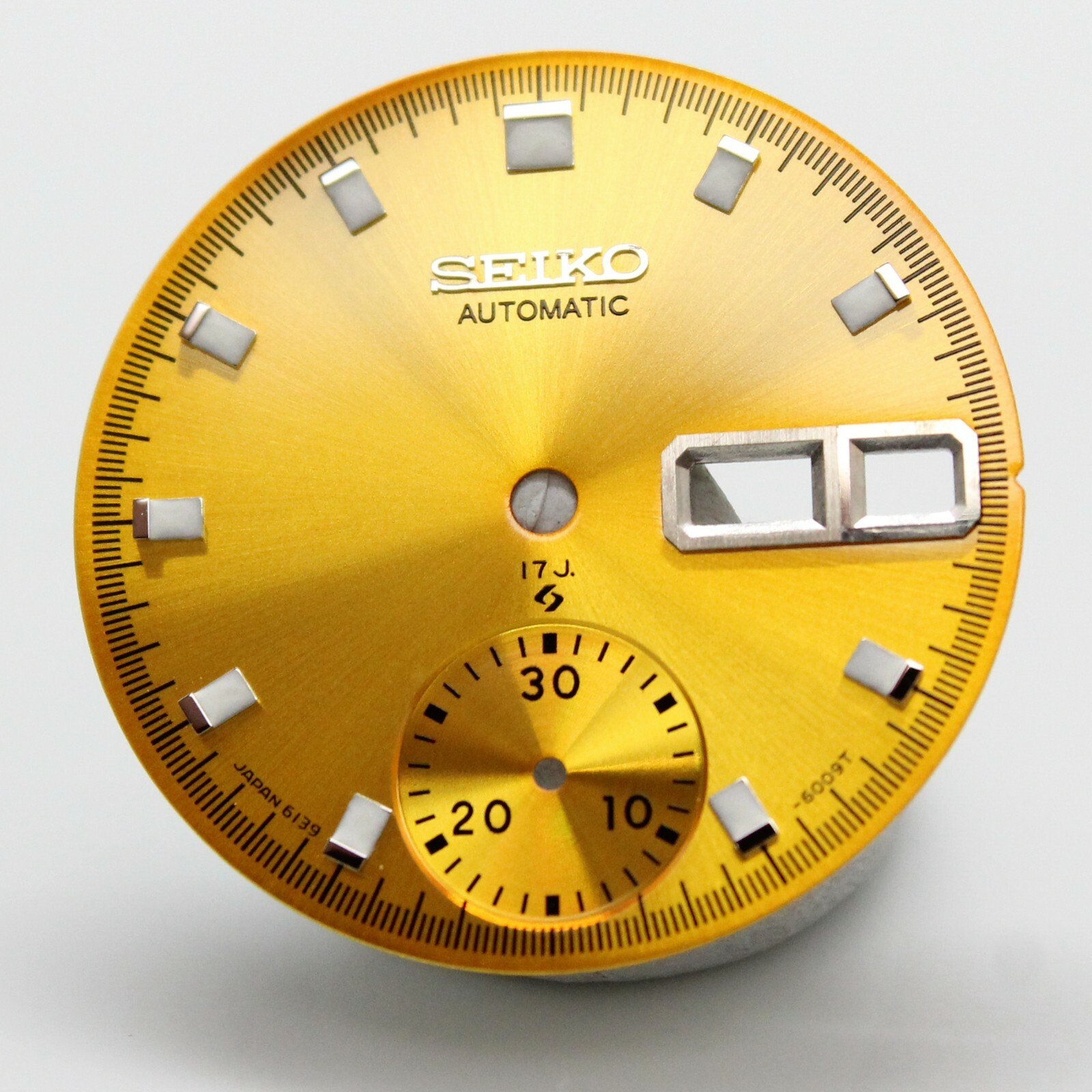 17J Yellow Dial Vintage Seiko Pogue Chronograph 6139-6005 6139-6002 6139-6000