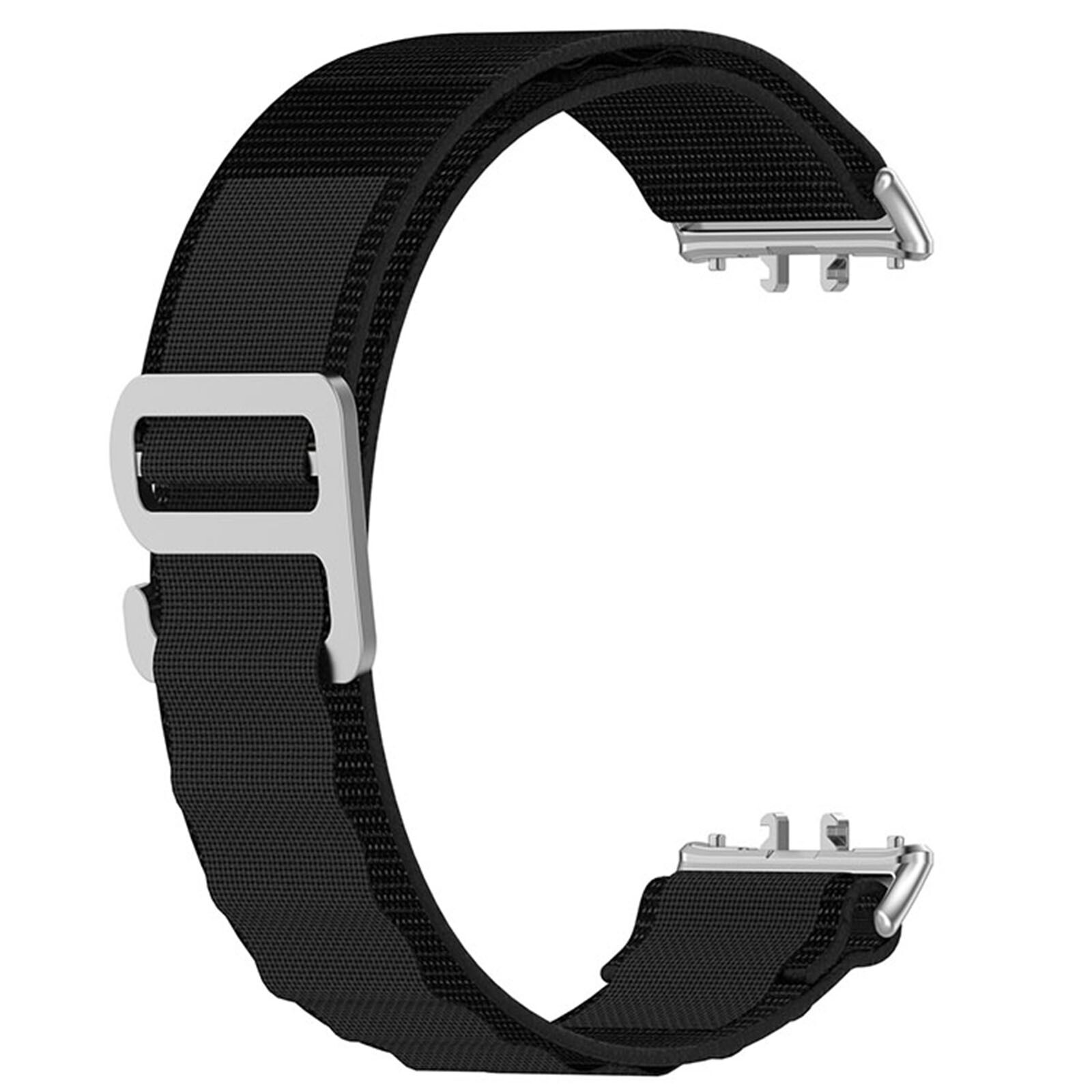 Nylon Woven Fabric Strap Watch Band Belt for Samsung Band Galaxy Fit3 (SM-R390)