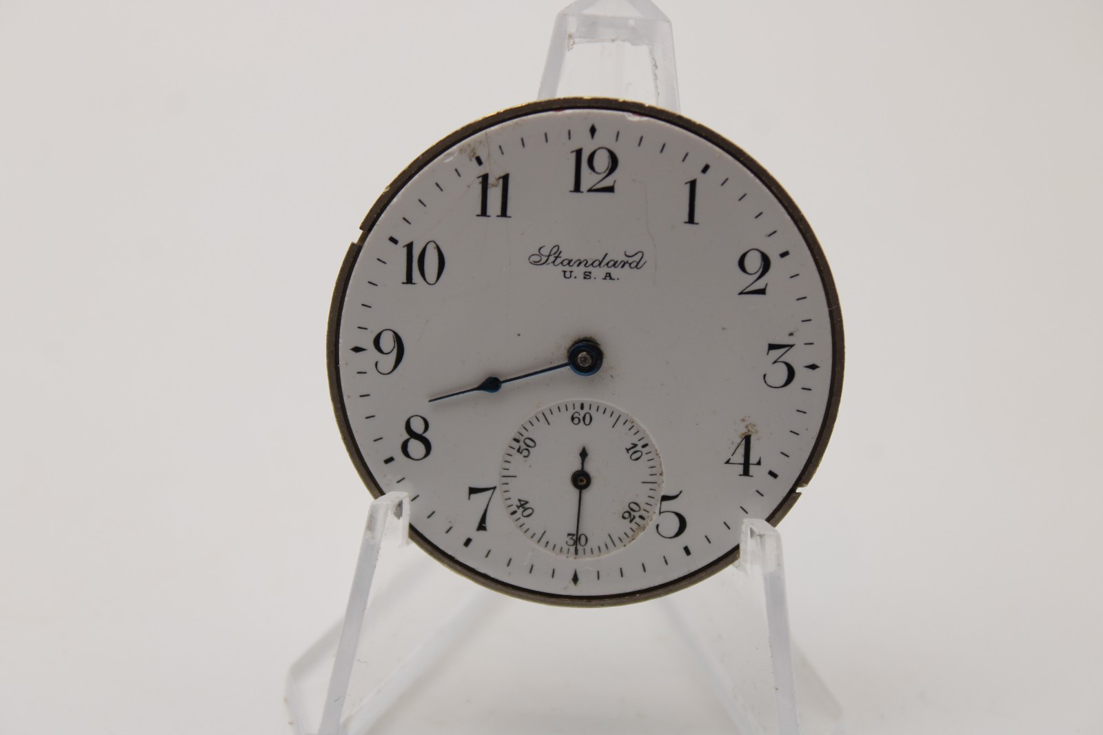1912 NEW YORK STANDARD POCKET WATCH MOVEMENT BE004091 GRADE: 307 0s 7j (FL)