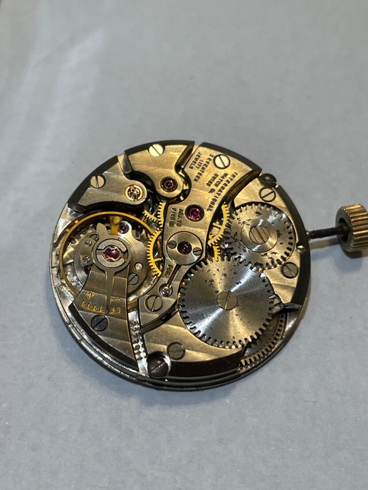 IWC INTERNATIONAL WATCH COMPANY MEN MECHANICAL WATCH MOVEMENT C.89