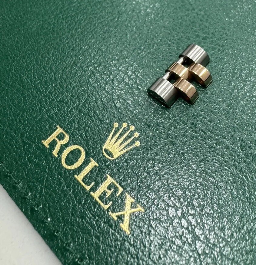 Authentic ROLEX Datejust 26mm 179171 179161 Jubilee Link 18k Rose Gold 12mm *NEW