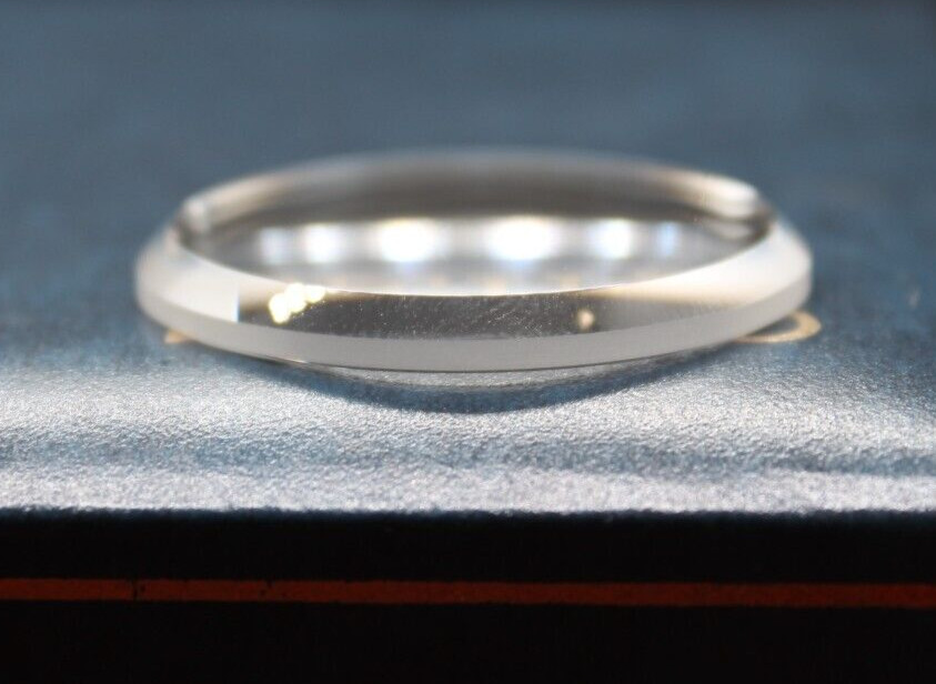 SAPPHIRE Double Dome Crystal Glass Lens Seiko Clear Coating Skx 009 Black Bezel