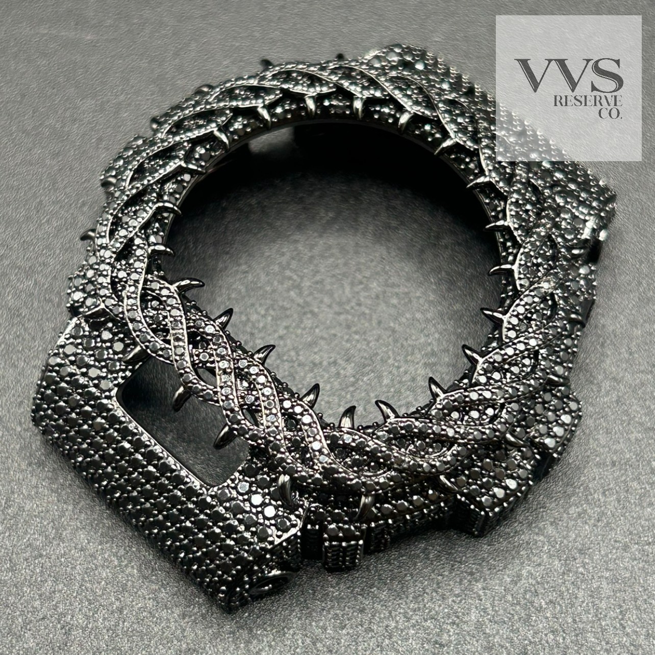 5A CUBIC ZIRCONIA Iced BEZEL Kit For DW6900 Watch – BEZEL ONLY