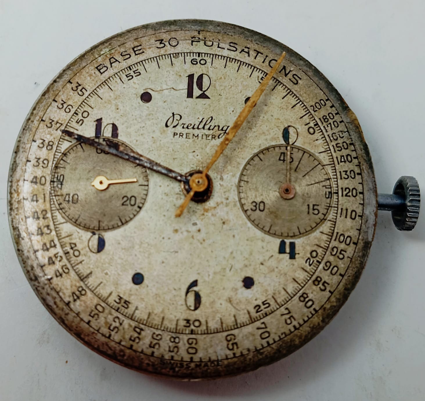 Breitling Venus 175 Chronograph movement