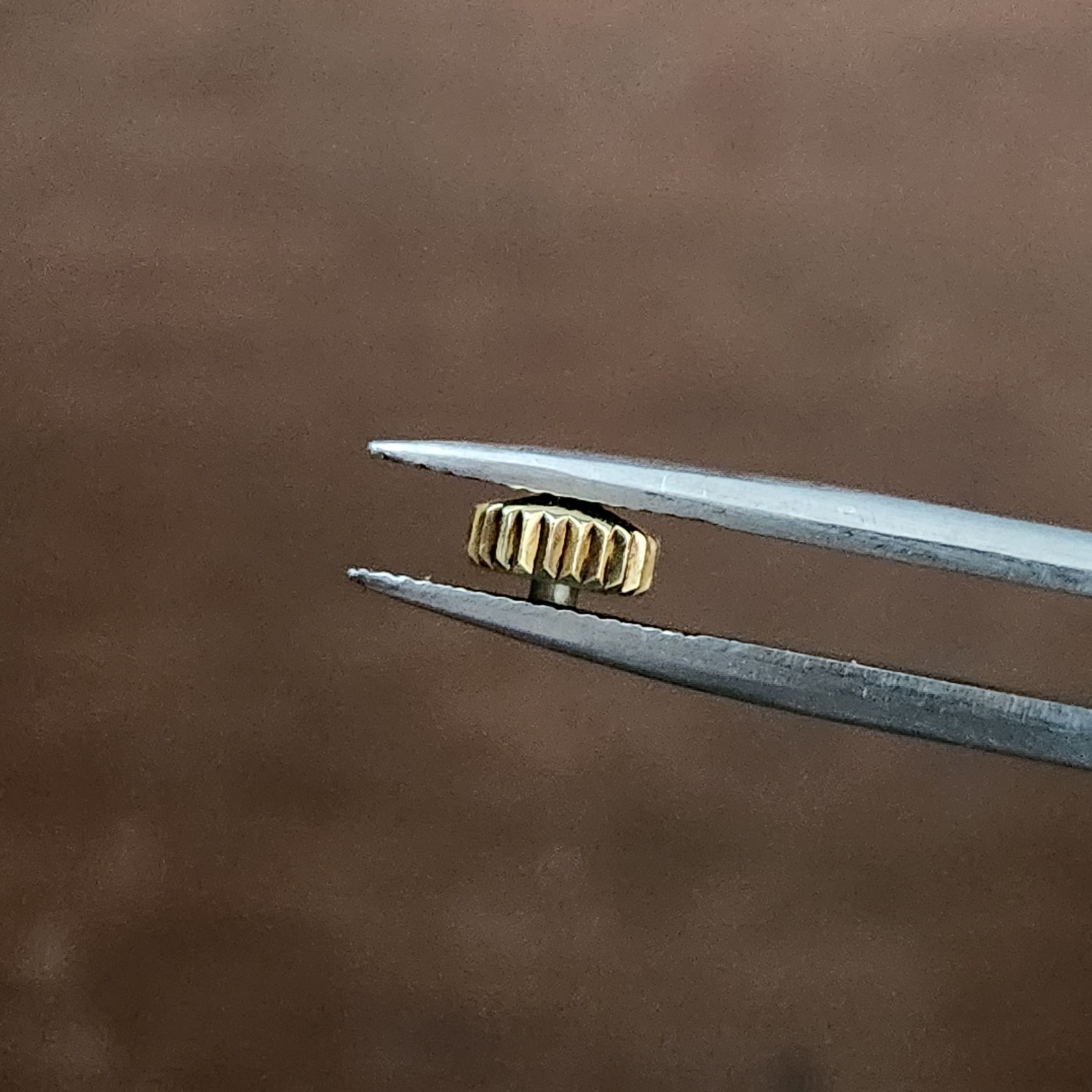 Vinatge Girard Perregaux Watch Crown Tap 10 Approx. 5mm Gold Tone