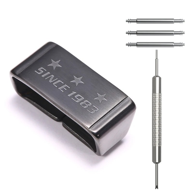 18/20/22/24mm Metal Watch Strap Holder Loop Suitable for Casio G-Shock