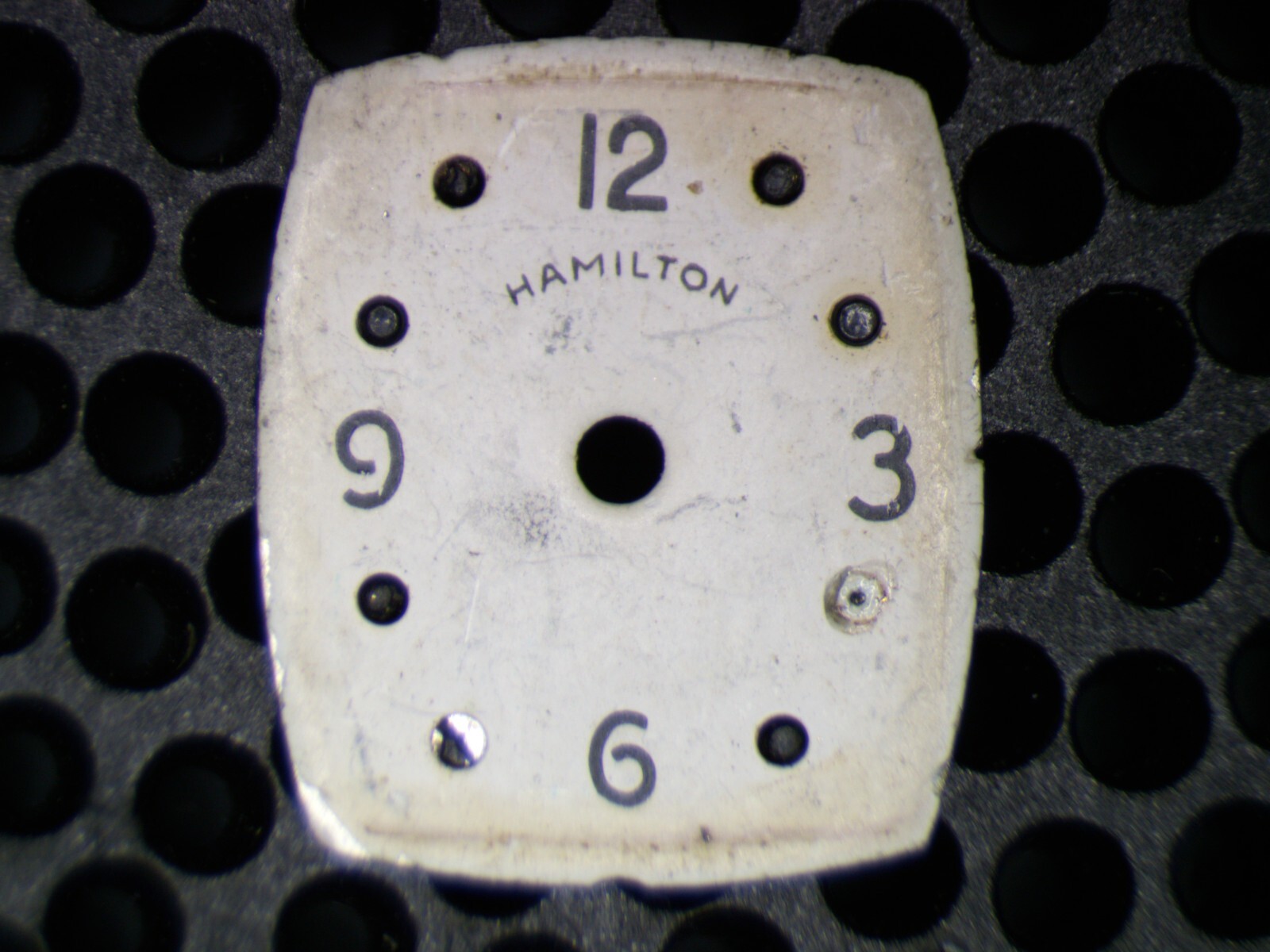 Hamilton 756 Dial 14.0×12.1mm Parts, Repair