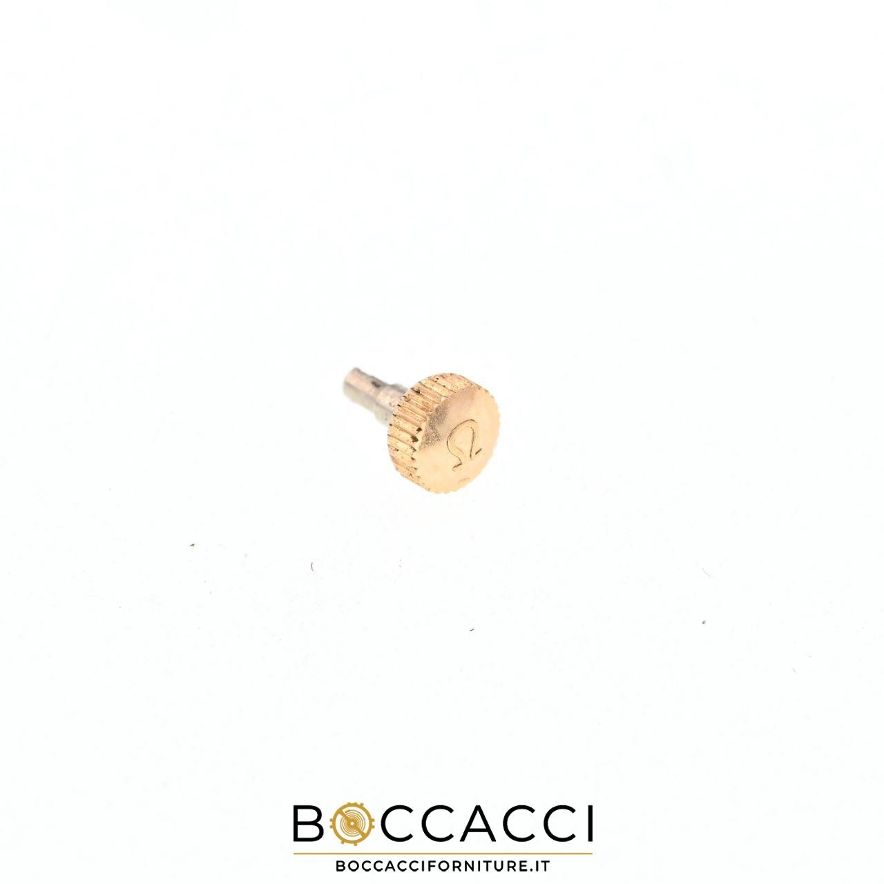 Omega 43017 Rose Gold Crown Ø 3.70mmm Tube 2.00mm (EXCELLENT CONDITION)