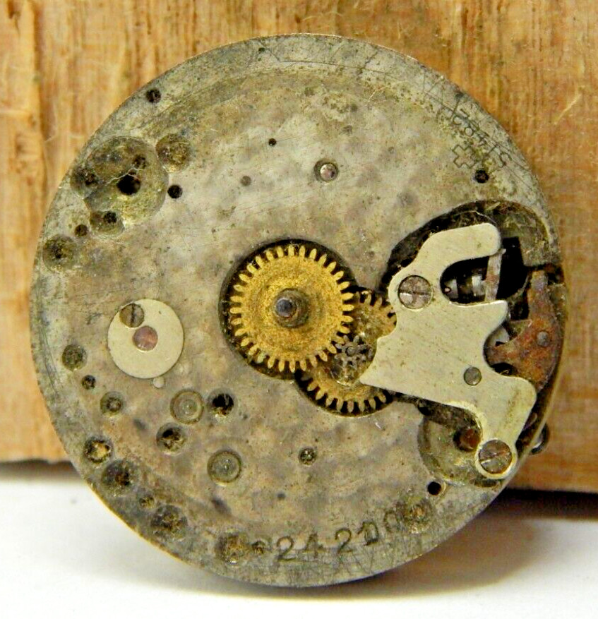 Vintage Sada Annemasse 51482 15 jewel 2 adjustment 12/0s wrist watch movement