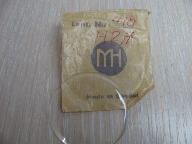 Plexiglass watch glass pocet 410 H-2.5mm part