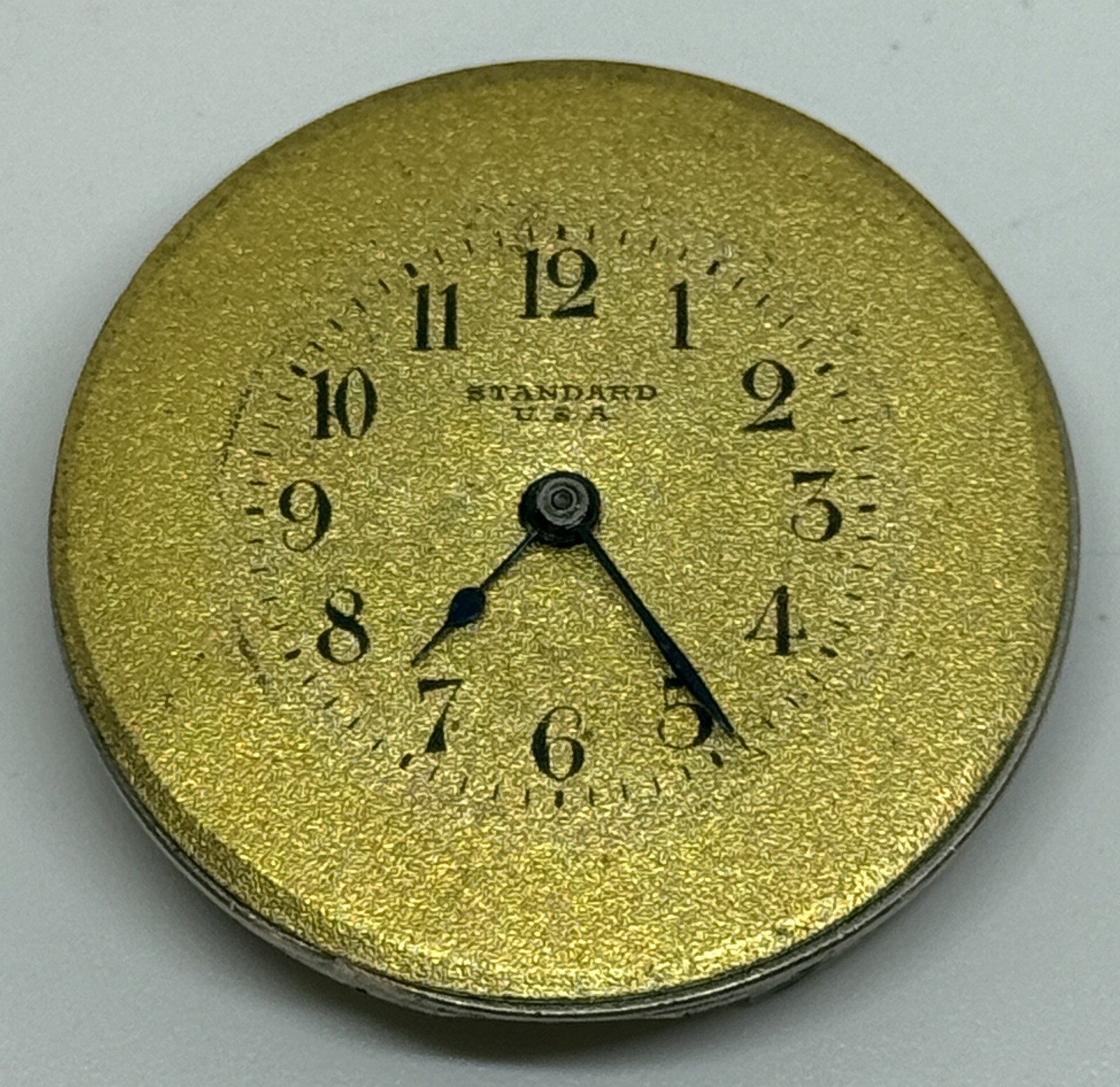 NEW YORK STANDARD WATCH MOVEMENT 7 Jewels USA Does Not Run/For Parts