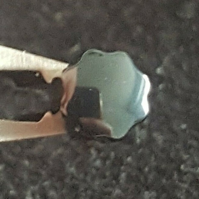 RADO Water Resistant Black Ceramic Cap Crown Part Number 48-072