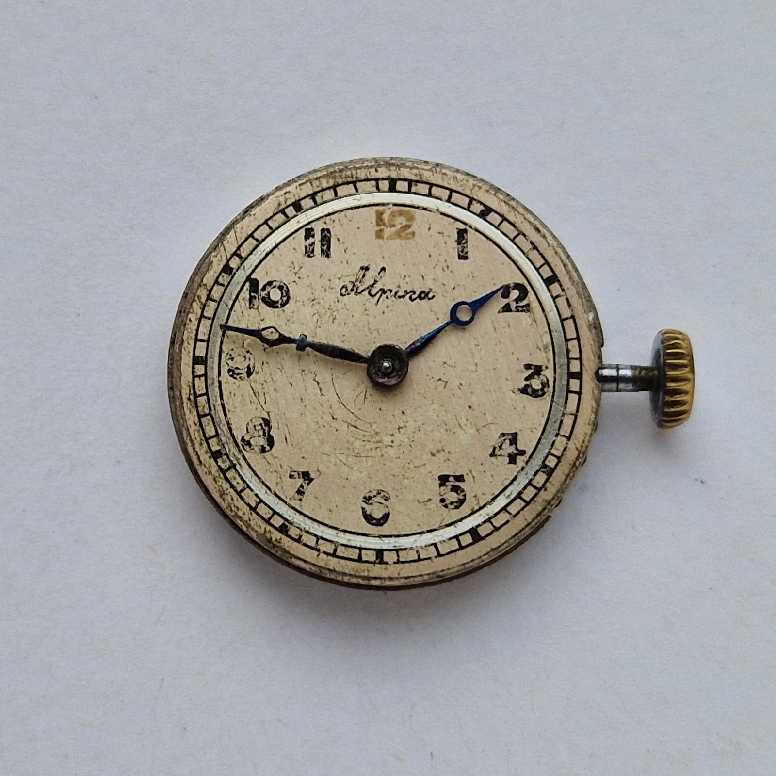 Alpina Wrist Watch Movement PARTS REPAIR