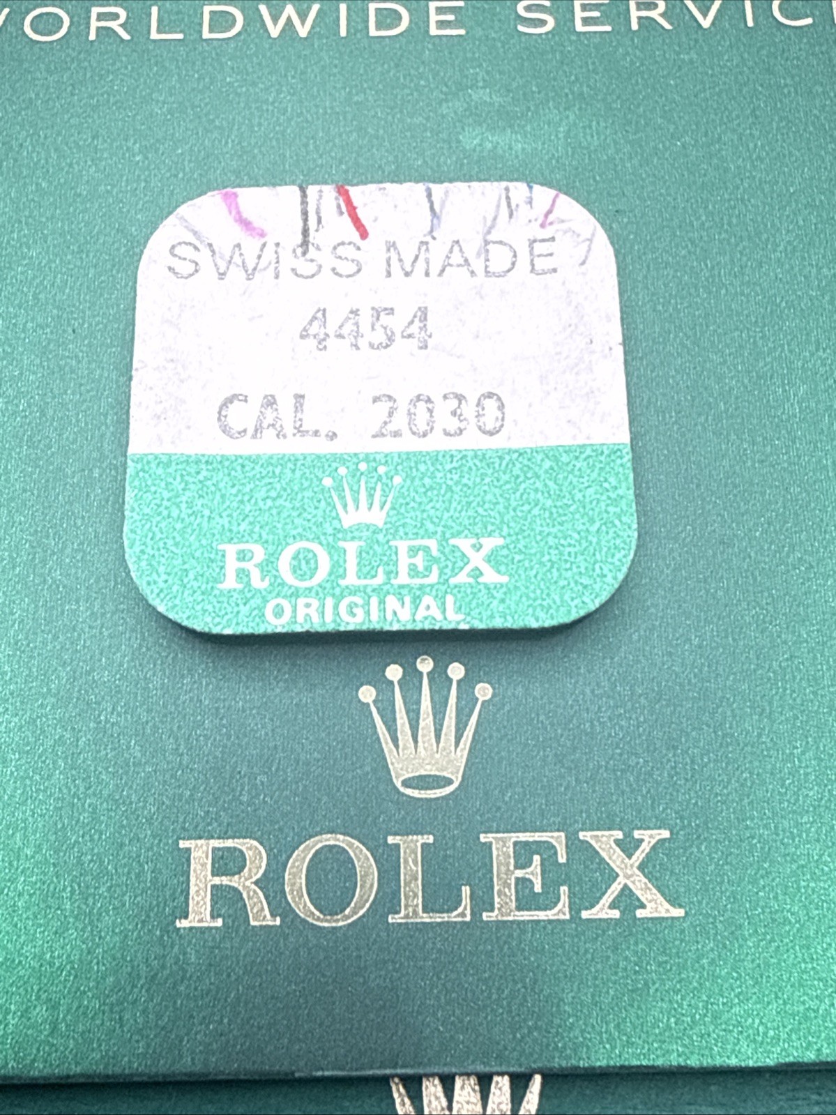 Rolex Genuine Part #4454 Caliber 2030 Factory Sealed NOS