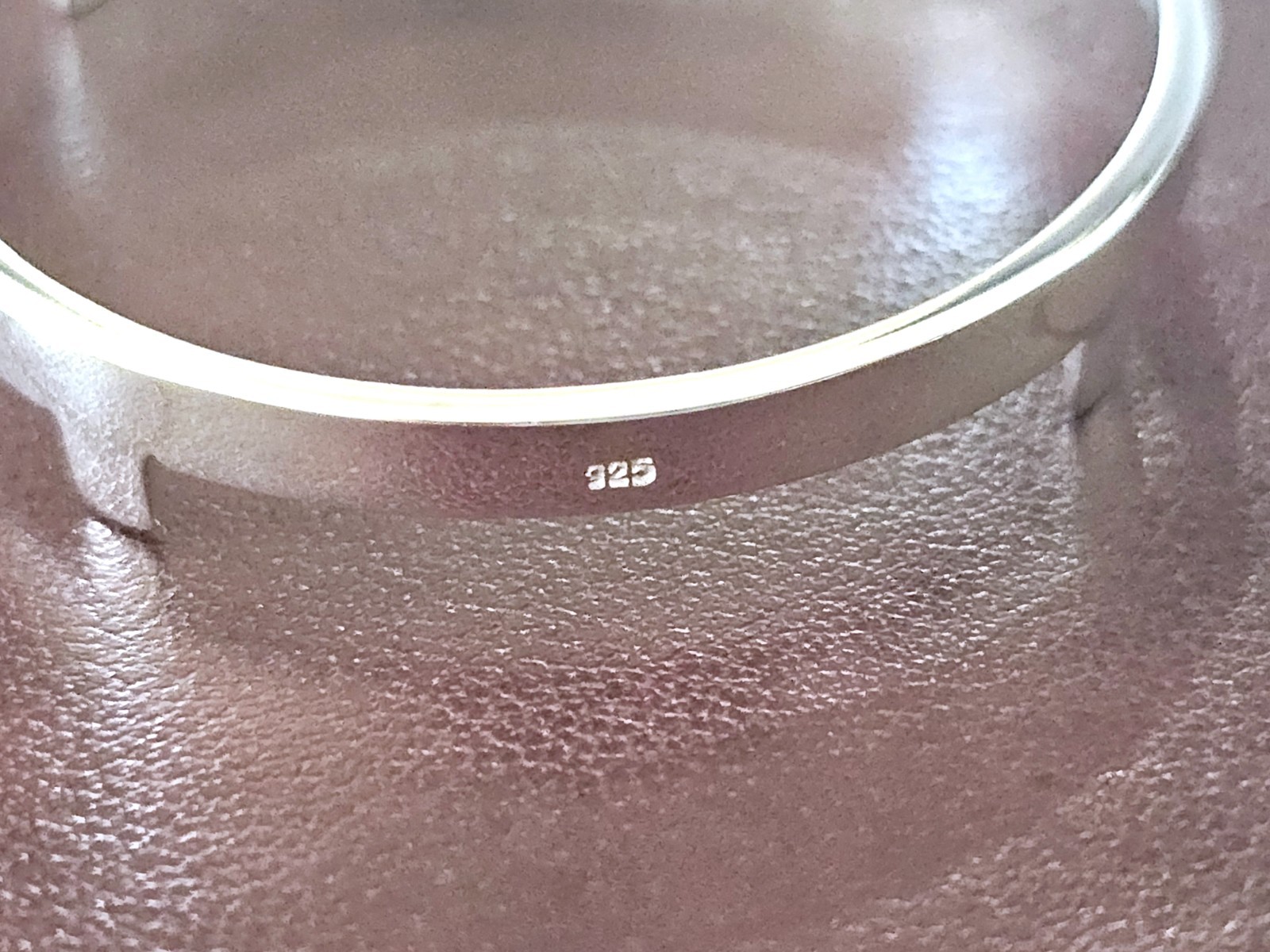 925 Sterling Silver Prong Back Simple Bezel for 39mm 1 oz Silver Rounds Casino
